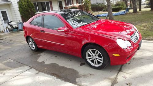 Mercedes c230 2002 2dr coupe leather, new tires panoramic sun roof 89k miles