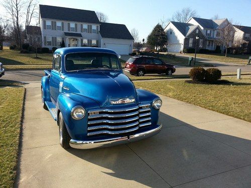 1954 chevy chevrolet 3100 truck hot rat street rod frame off restoration