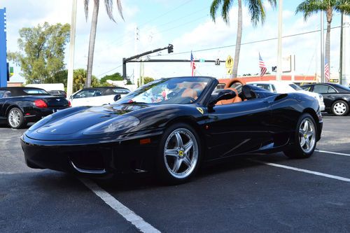 2005 ferrari 360 spider ! "loaded"  service history