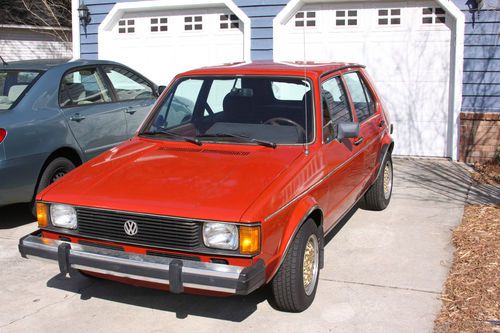 1981 volkswagen rabbit - diesel ls