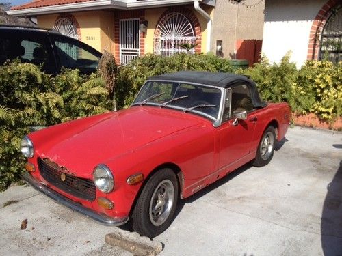 1974 mg midget base convertible 2-door 1.3l