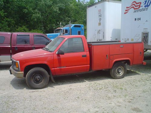 1997 gmc sierra 2500 service truck