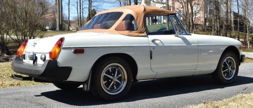 1975 mg mgb convertible 4 speed low mileage
