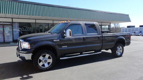 1 owner / crew cab / lariat 4x4 / 6.0l powerstroke turbo diesel  / no reserve
