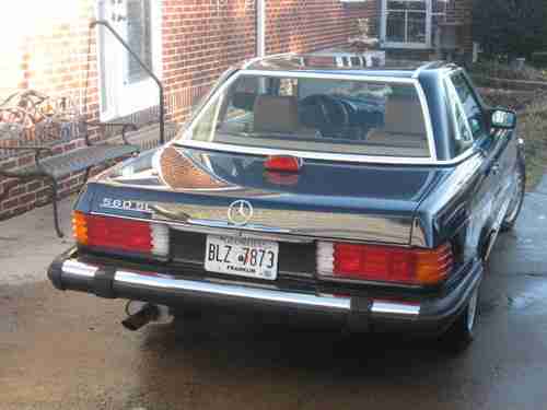 1987 Mercedes Benz 560 SL, image 5