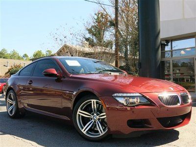 2010 bmw m6 cpe-heads up,comfort access,soft close doors,madeira wood trim,nice!