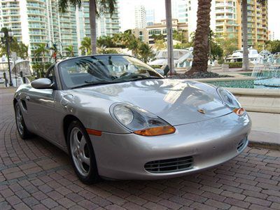 Porsche boxster tiptronic leather sport package low miles