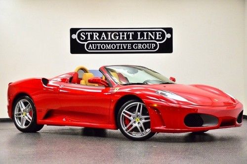 2005 ferrari f430 spider ceramic brakes red f1