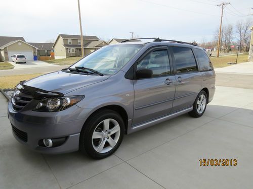 2005 mazda mpv es mini van 4-dr 3.0l with extended warranty upto 100,000 miles