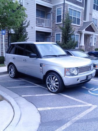 Very nice 2005 land rover range rover platinum silver hse