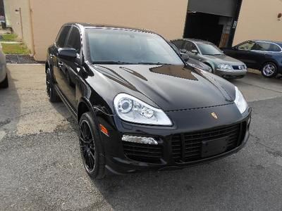 2009 cayenne turbo nada $65000 new brakes and tires 21in porsche wheels black