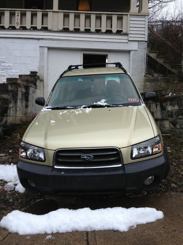 2003 subaru forester x wagon 4-door 2.5l