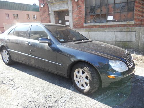 2002 mercedes-benz s500 base sedan 4-door 5.0l