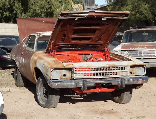 1973 plymouth roadrunner satellite sport resto mod started rust free az car 400