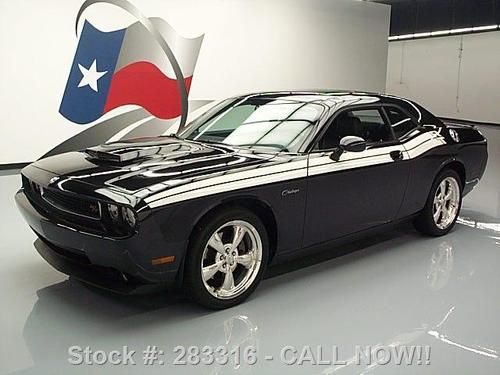 2010 dodge challenger r/t 6-speed sunroof nav 20's 16k texas direct auto