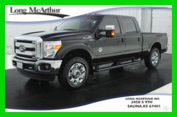 12 lariat! 6.7 v8 diesel! navigation! sunroof! leather! remote start! low miles!