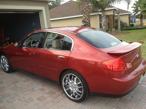 2004 infiniti g35 base sedan 4-door 3.5l