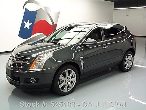 2011 cadillac srx performance pano sunroof nav 20's 27k texas direct auto