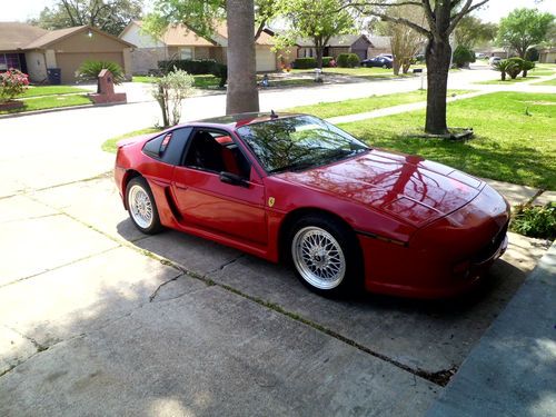 1986 pontiac fiero gt