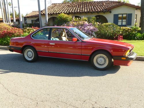 1987 bmw m6 base coupe 2-door 3.5l