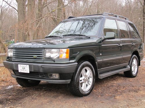 2001 land rover range rover p38 hse ... 75,364 original miles