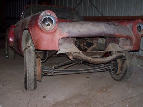 1955 thunderbird t bird body and parts car