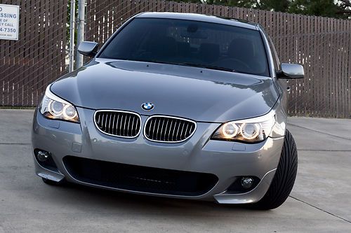 2008 bmw 550i 4.8l v8 sedan 4-door m5 package rare model cold weather color