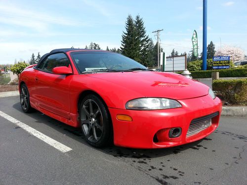 1997 mitsubishi eclipse spyder gst convertible 2-door 2.0l