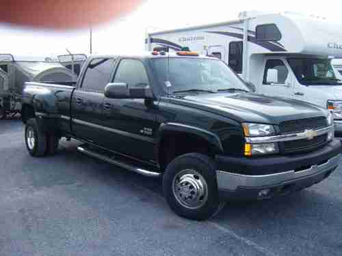 04 CHEVY 3500 CREW CAB DUALLY 4X4 DIESEL EXCELLENT CONDITION! LOW RESERVE, US $19,995.00, image 4