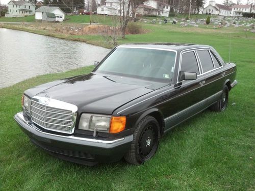 1991 mercedes-benz 350sdl base sedan 4-door 3.4l
