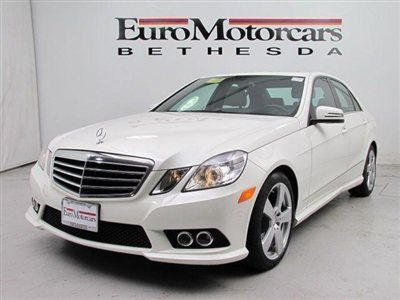 Certified cpo navigation white financing e class amg sport warranty sedan used