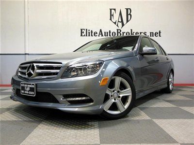 *msrp $45,155* 2011 c300 4matic sport 26k-navigation-p01 pkg-sat radio-i pod....