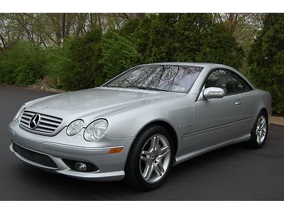 2004 mercedes-benz cl55 amg 5.5l supercharged coupe 80k miles clean