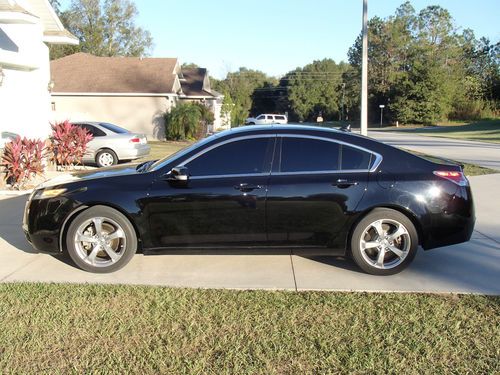 Black on black pre-certified from acura