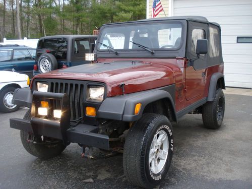 1991 jeep wrangler 4 cyl 5 speed (needs clutch)