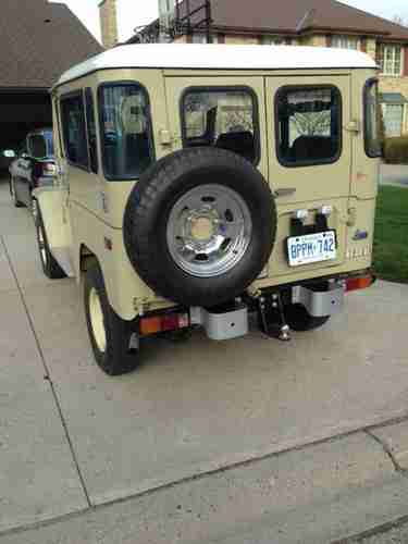 1981 Toyota Land Cruiser BJ42 Sport Utility 2-Door 4.2L, image 2