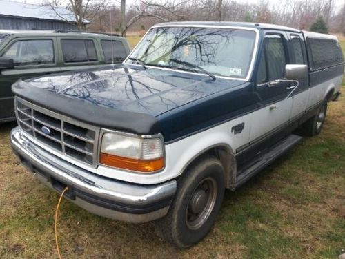 1996 ford f-250 xlt extended cab pickup 2-door 7.3l