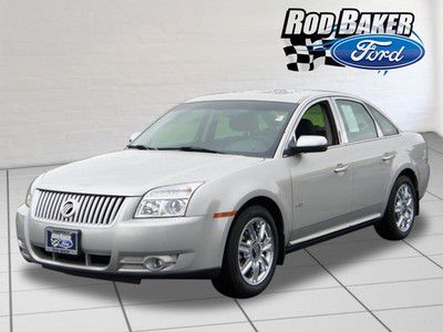 Moon roof v6 leather low miles auto clean carfax cruise sedan 500 taurus sedan