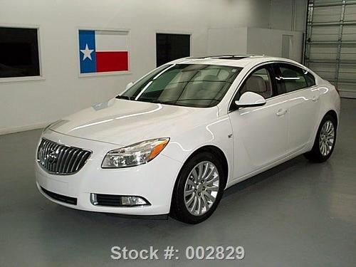 2011 buick regal cxl sedan sunroof heated leather 38k texas direct auto