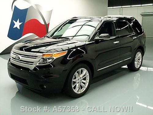 2012 ford explorer xlt 7pass rear cam leather 20's 32k  texas direct auto
