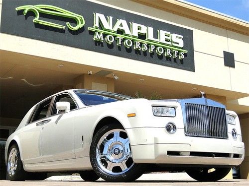 2008 rolls-royce phantom sedan, 21" chrome wheels, camera system, loaded.