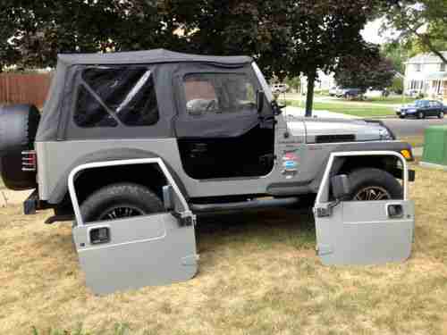 Jeep Wrangler 2000 Low Millage,Raised 33 Tires, Hard Top, Soft Top, Half Doors., US $11,500.00, image 4