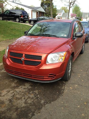 2007 dodge caliber orange 2.0