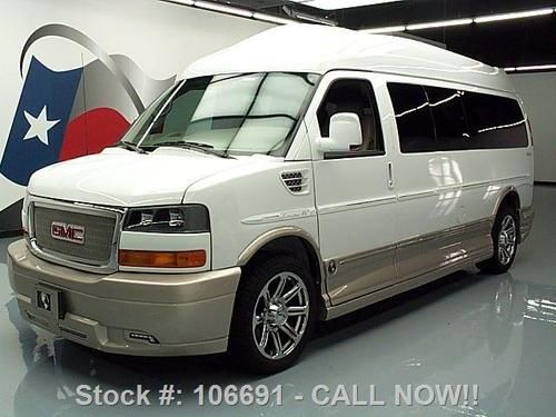 2013 gmc savana 2500 explorer ltd hi roof 9-pass dvd 1k texas direct auto