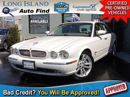 04 jaguar xjr leather sunroof navi keyless supercharged hid clean carfax