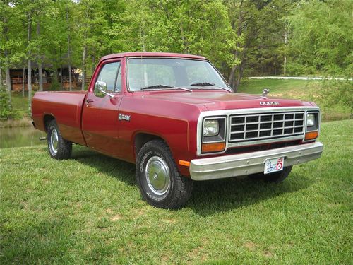 1983 dodge ram 150! 76k original miles! 2nd owner. must see! slant 6 4 speed!