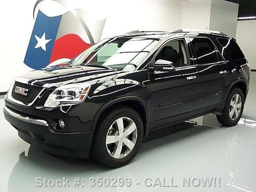 2012 gmc acadia slt dual sunroof nav dvd rear cam 9k mi texas direct auto