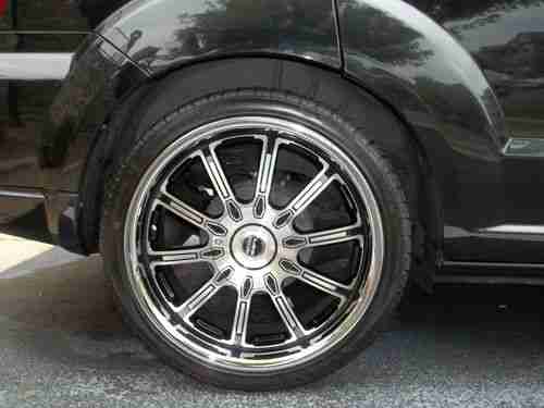 Black 2009 Dodge Caliber SXT_ Good Condition_Brand New Custom 20