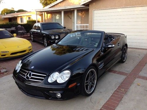 2007 mercedes sl65 amg carbon fiber keyless go  621 hp only 28k miles no reserve