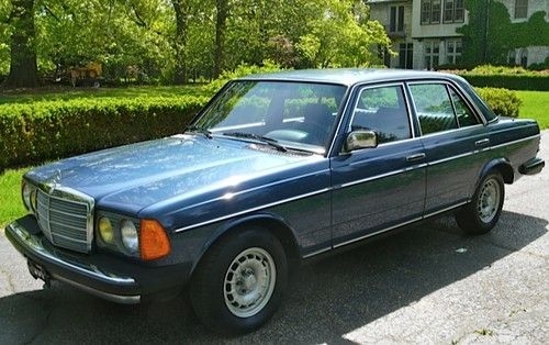 1985 mercedes 300d turbo diesel one owner 79k miles no rust always garaged vg!!